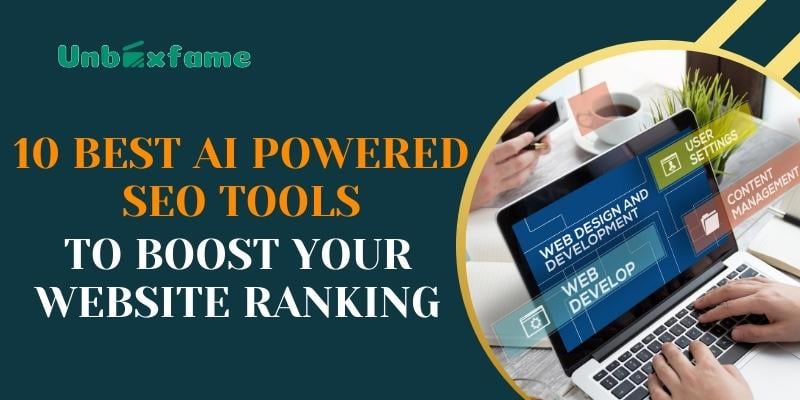 10 best AI powered SEO tools to boost your website ranking