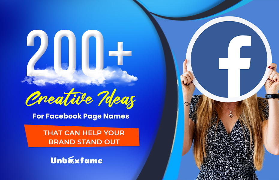 Facebook page name