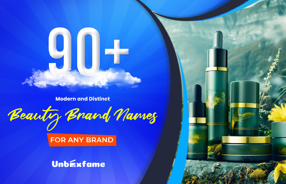 beauty brand name ideas