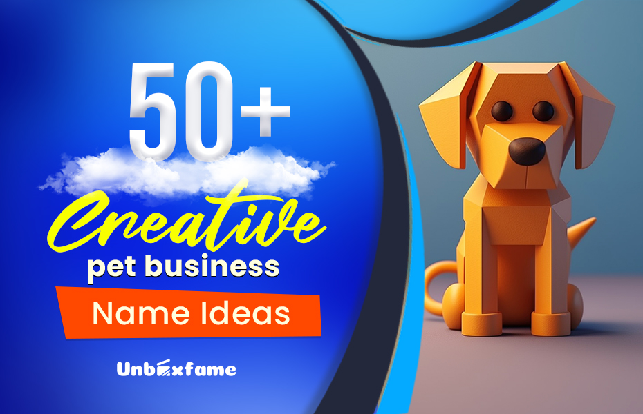 50+ Creative pet business name ideas