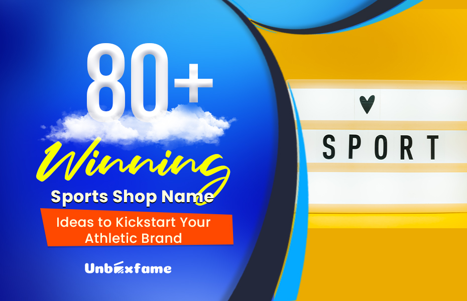 sports shop names