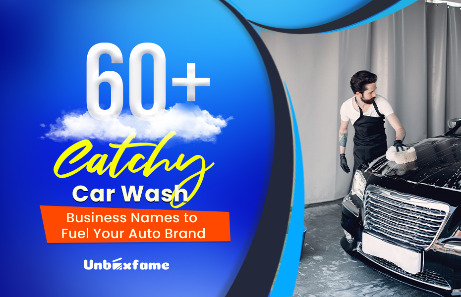 car wash business names