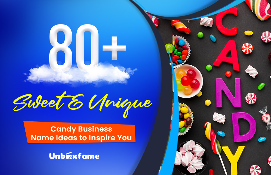 candy business names, candy shop name ideas, sweet shop names, unique candy company names, creative candy brand names