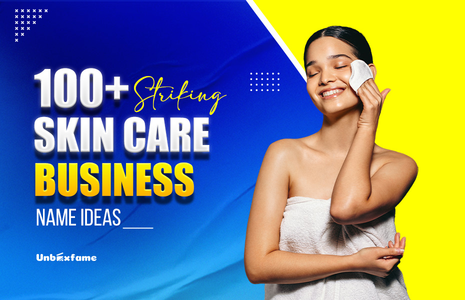 skincare brand name ideas