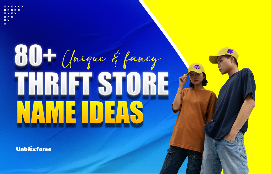 thrift store name ideas