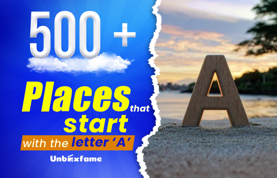 places names that start with a