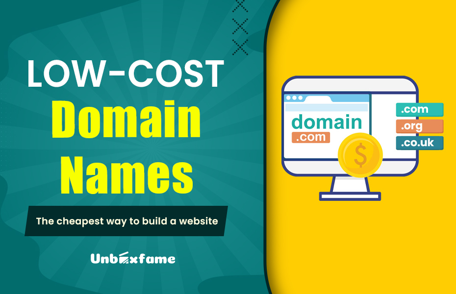 low cost domain names