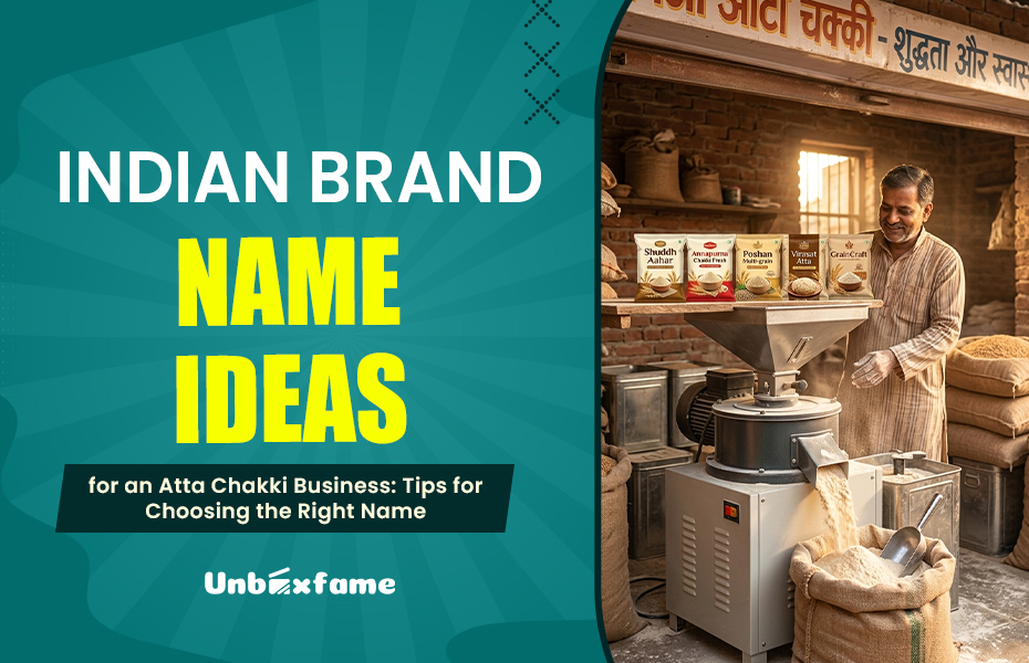 Atta Chakki Brand Name Ideas