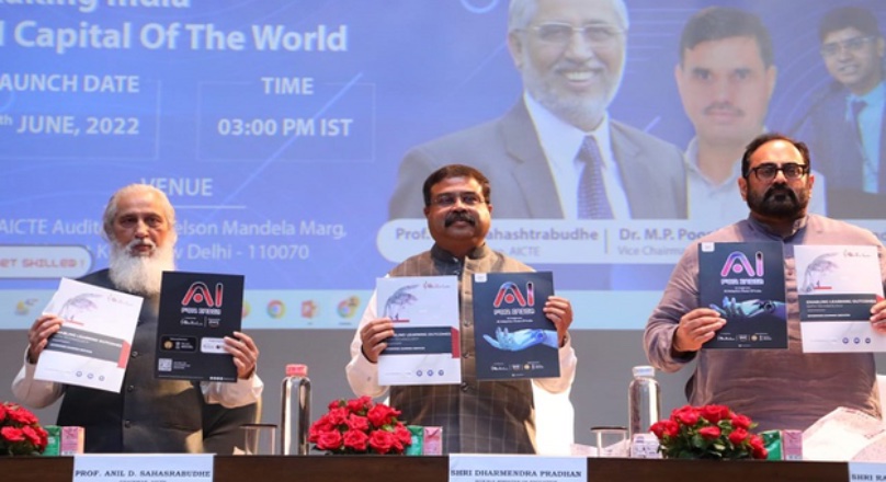 AI or HI? Union Minister Dharmendra Pradhan Sparks Discussion on the Dominance of Artificial Intelligence