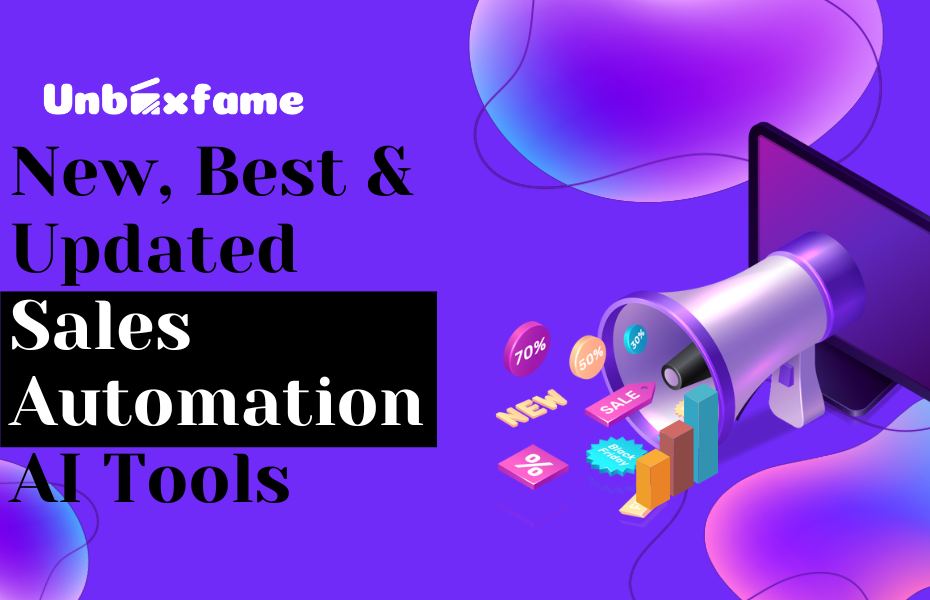 New, Best & Updated Sales Automation AI Tools