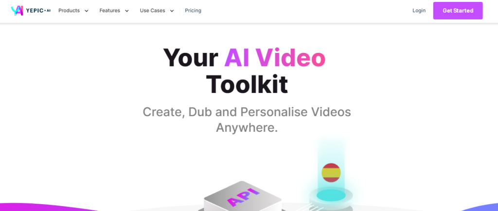 Yepic AI Video Editing Tools