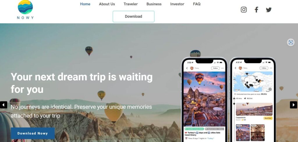 nowy travel AI tools