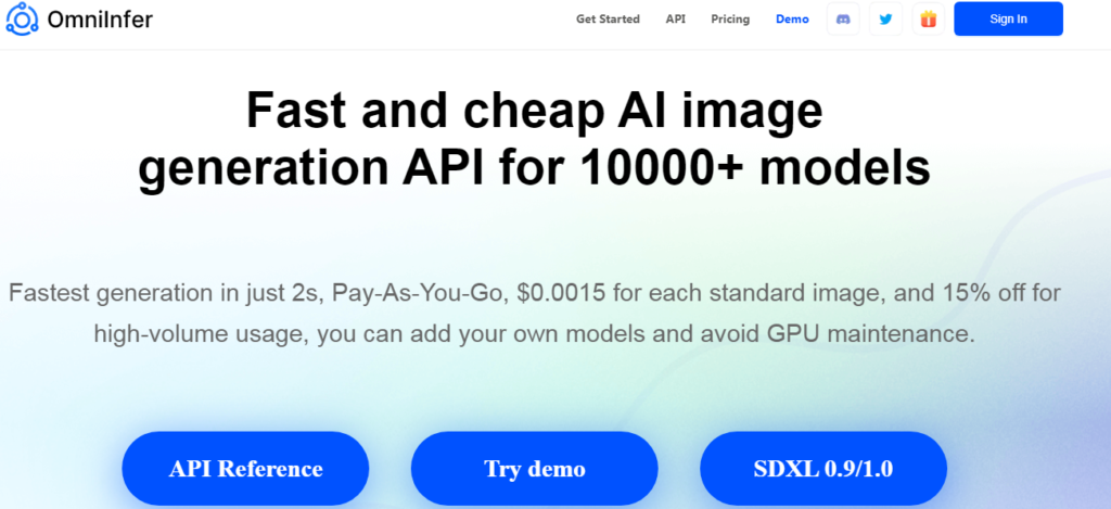 OmniInfer image generator ai tools