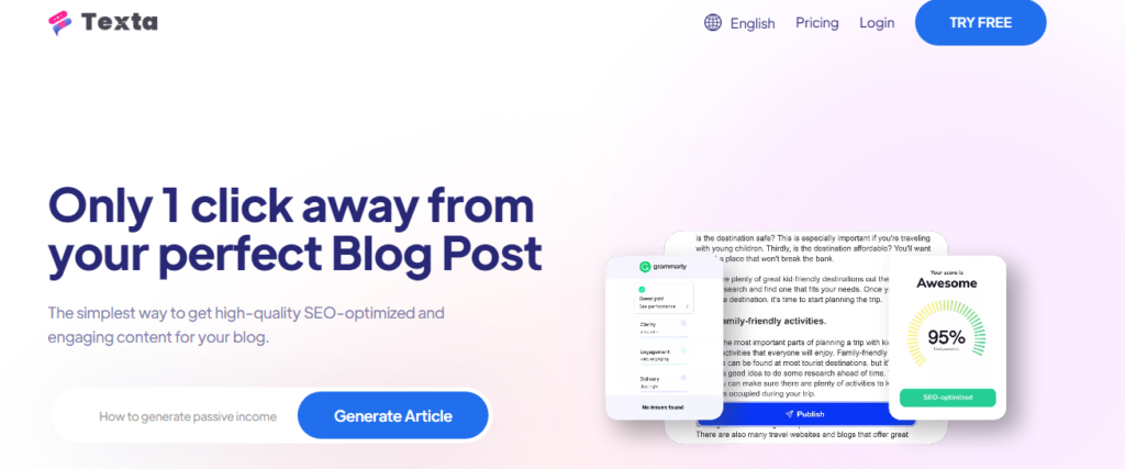 Texta AI SEO Tools