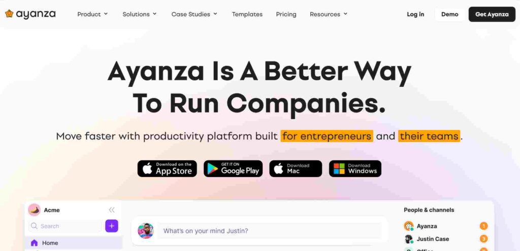 Ayanza AI Scheduling Assistant Tool