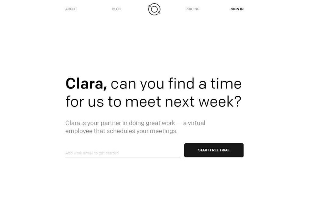 Clara AI Scheduling Assistant Tool