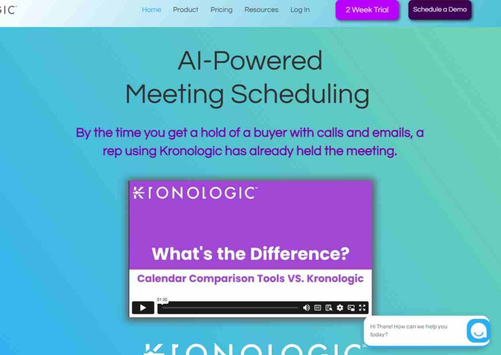 Kronologic AI Scheduling Assistant Tool