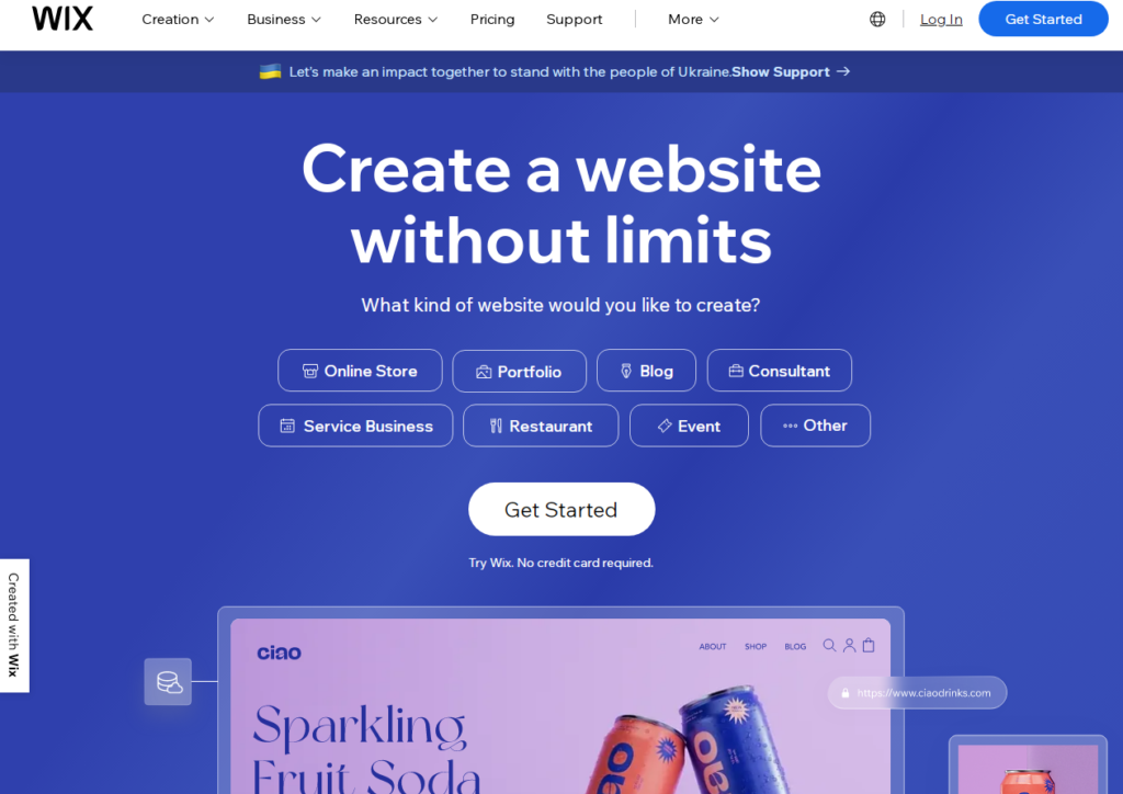 Wix AI Website Builder Tool